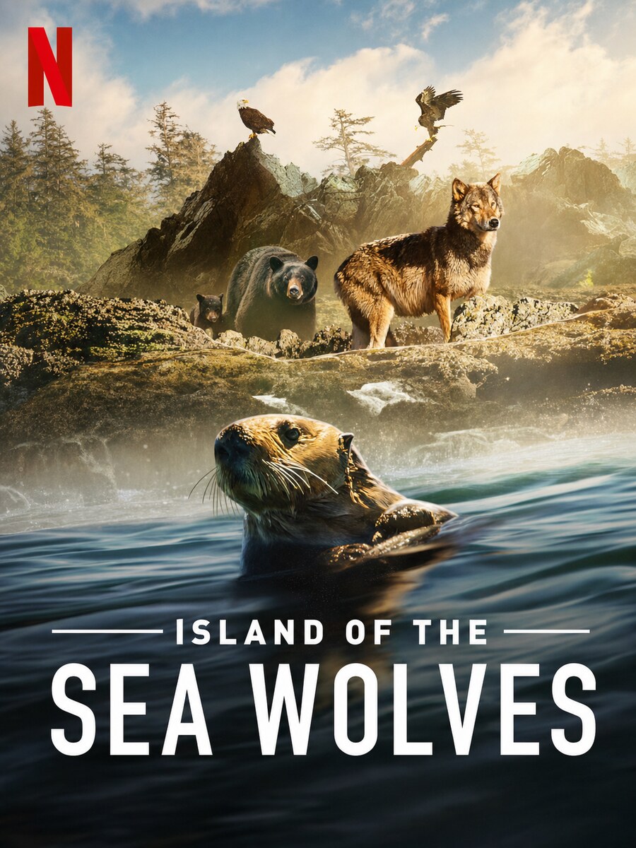Poster artwork for Island of the Sea Wolves